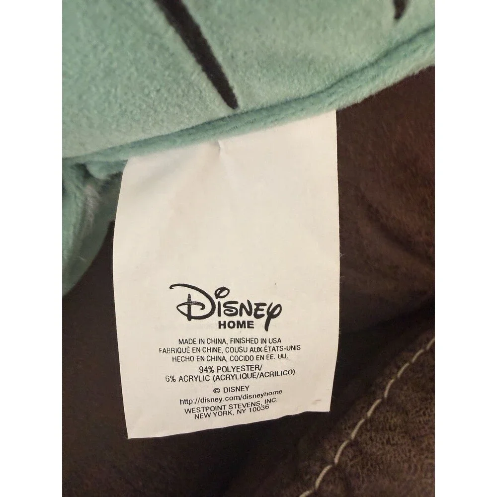 Vtg. Disney Winnie Pooh 3D Tigger Plush Throw Pillow Super Soft  Blue 12